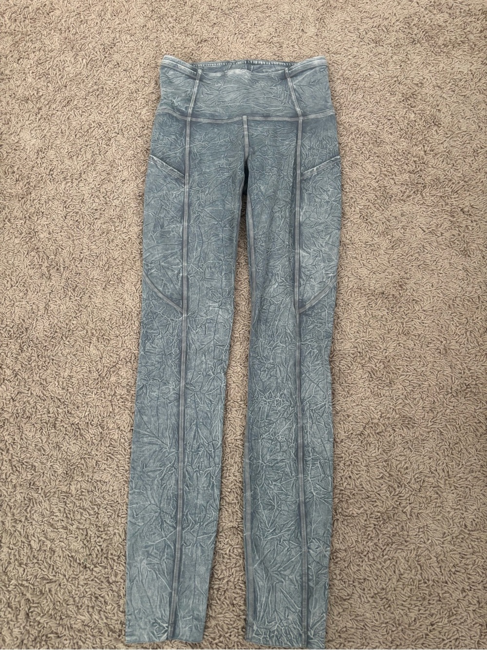 lululemon athletica Washed Slate Gray High-Rise Leggings